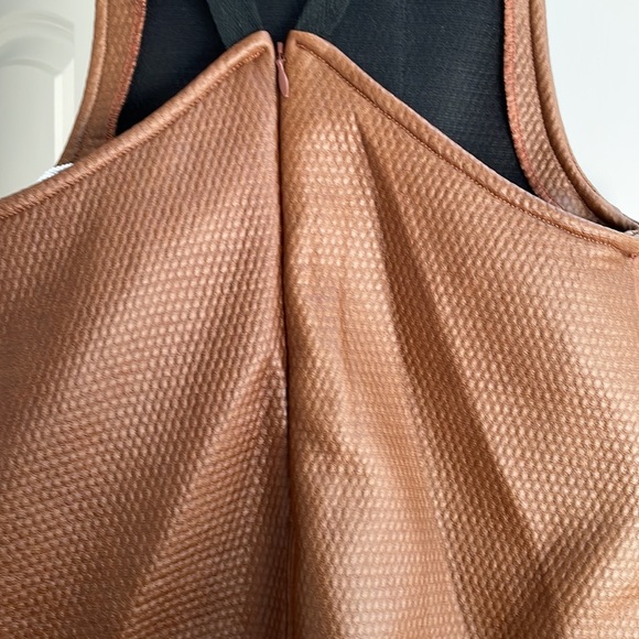 Girls leather jumper by CREW size 7 - Picture 6 of 6